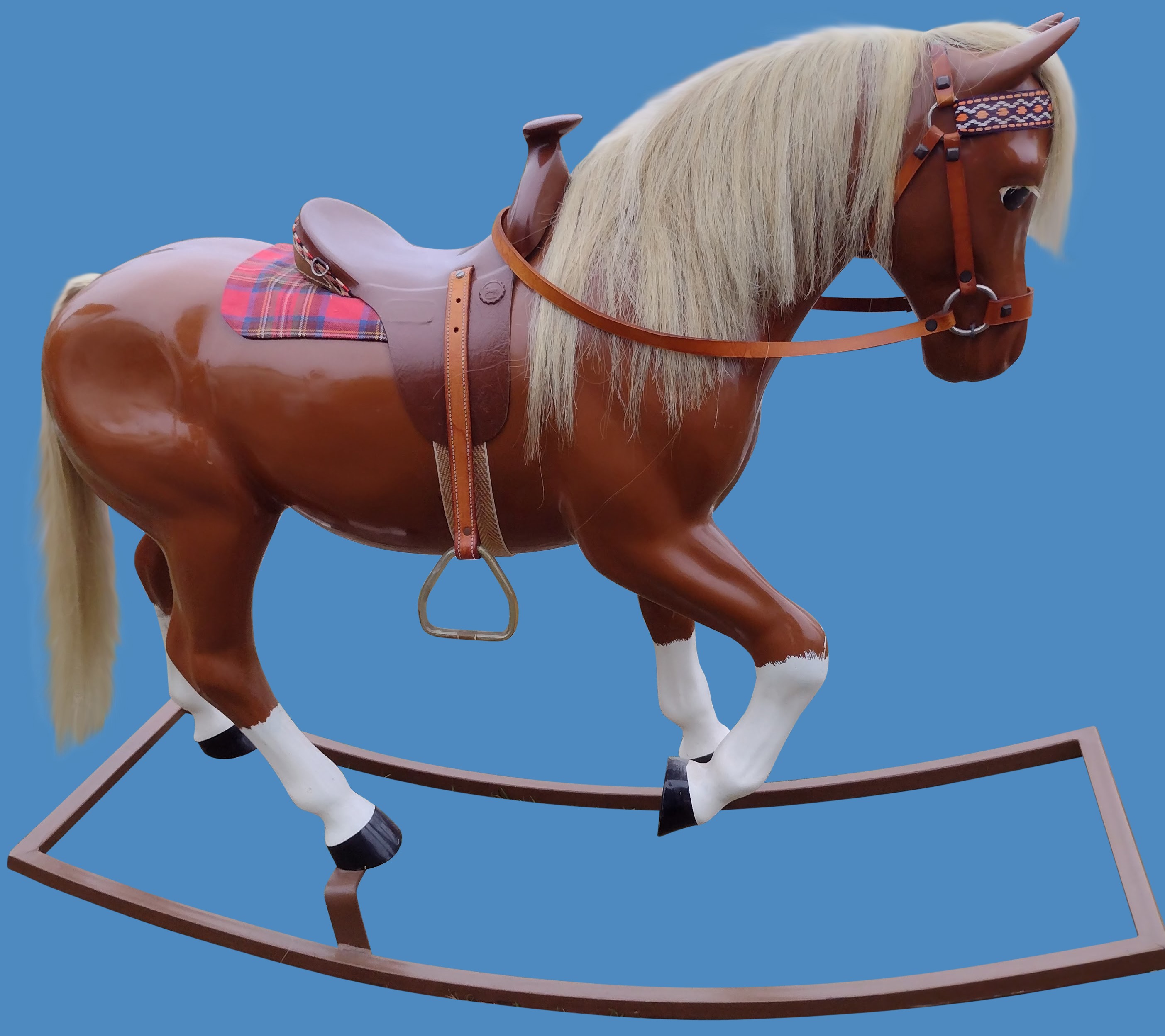 Pony Rocking Horse Life Size , Australian Boundy Horse...SOLD > Rocking